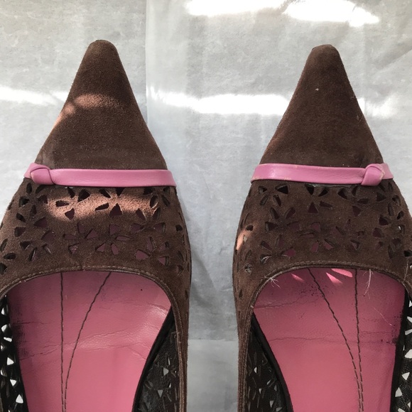 Kate Spade cutout suede flats - Picture 5 of 15